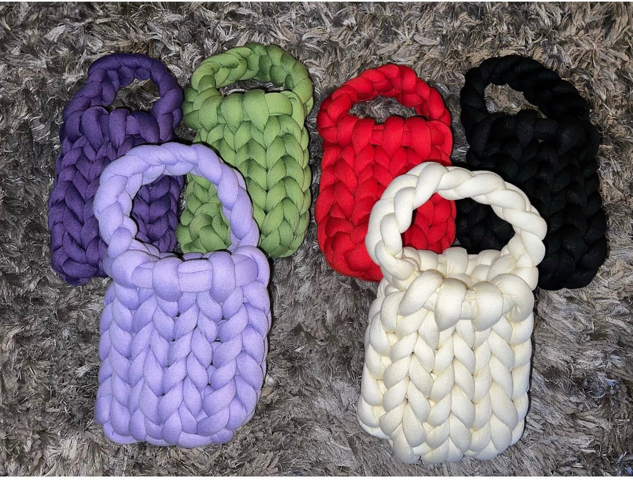 Little Miss Knit Bag
